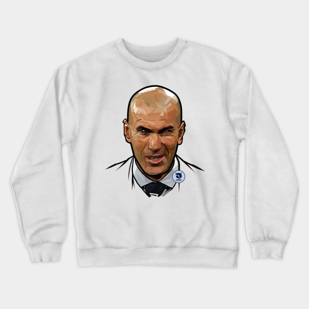 Zinedine Crewneck Sweatshirt by akyanyme